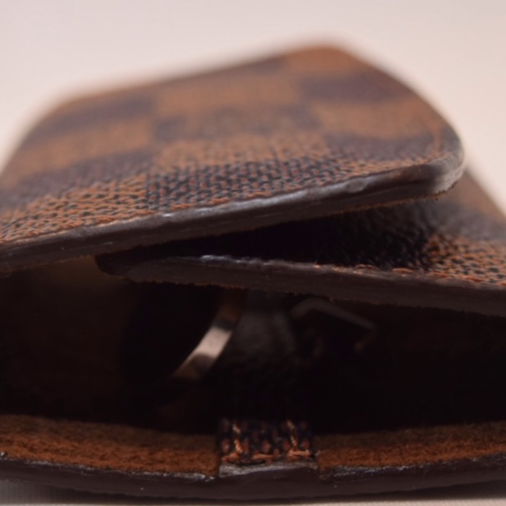 Louis Vuitton Cufflinks w/Damier Ebene Case - Picture 3 of 8